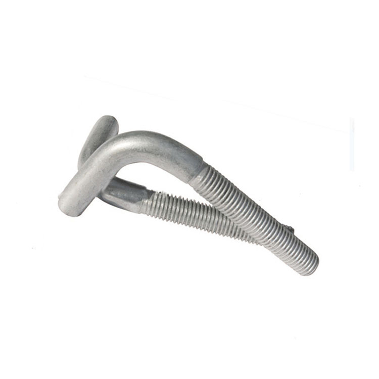 4.8 Gred Hot Dip Galvanized L Shaped Anchor Foundation Bolt