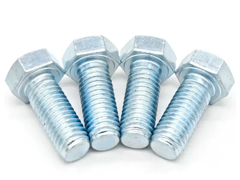 ASTM A307 Gred A Carbon Steel Hex Bolt untuk Industri Umum