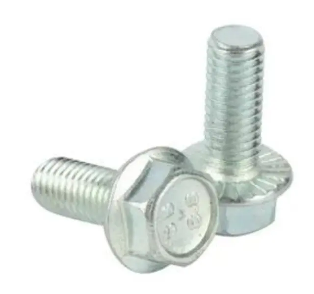 DIN 6921 Kelas 8.8 Zink Plated Serrated Hex Flange Bolt