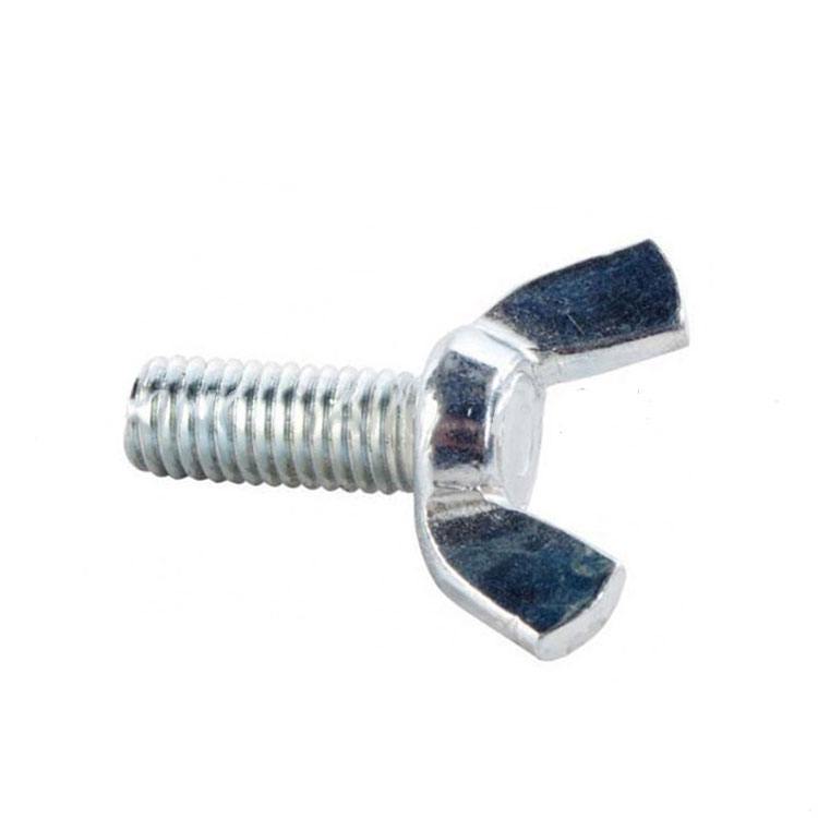 DIN316 Gred 4.8 Keluli Karbon Biru Zink Plated Butterfly Bolt Wing Bolt