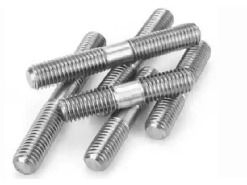 Bolt Stud Dua Hujung Tegangan Tinggi Bergalvani