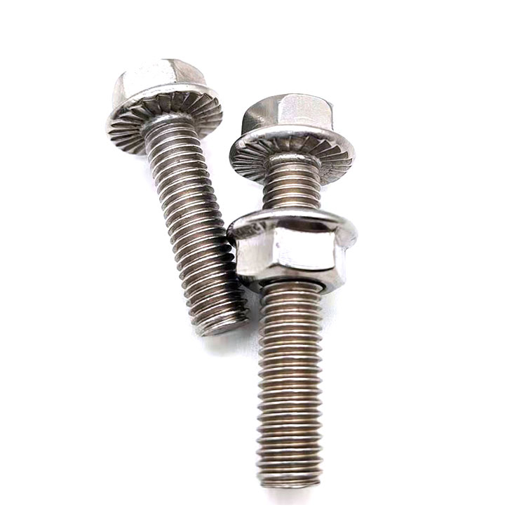 Keluli Tahan Karat304/316 Hex Flange Bolt