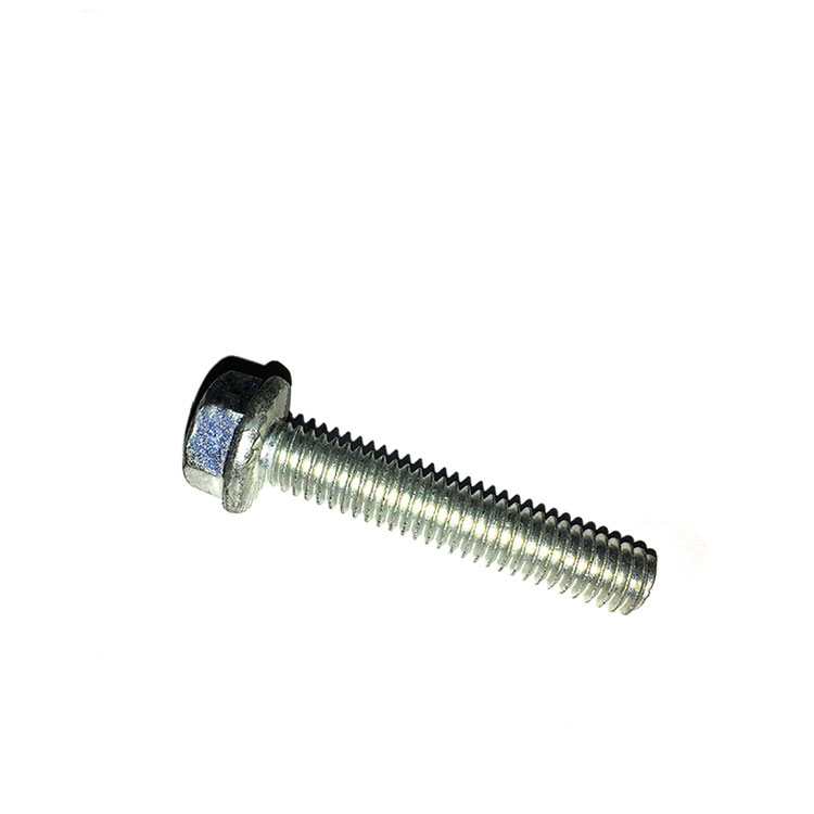 Zink Plated Hex Flange Serrated Bolt- DIN6921